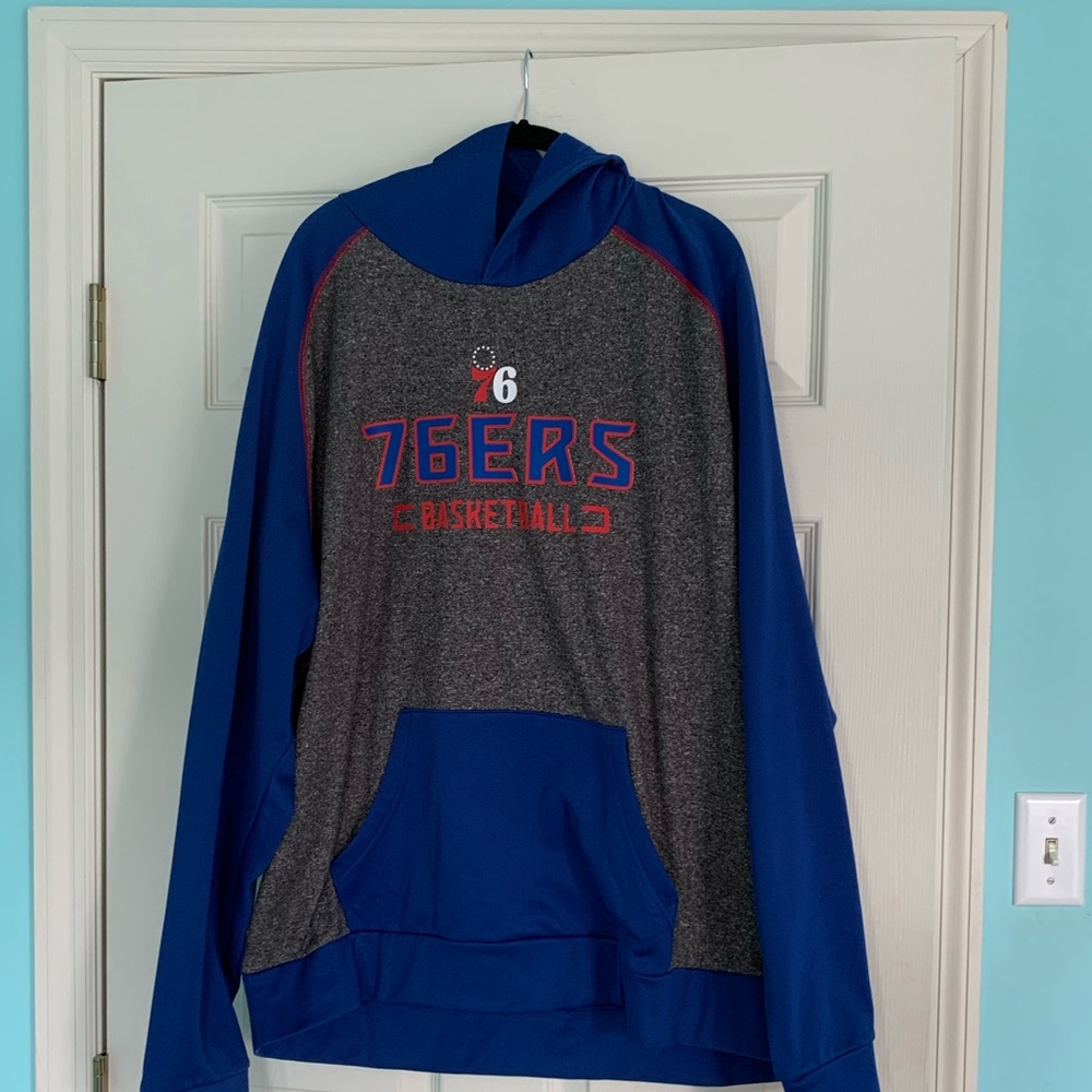 Mens Fanatics Philadelphia 76ers Fleece Hoodie / 2XL